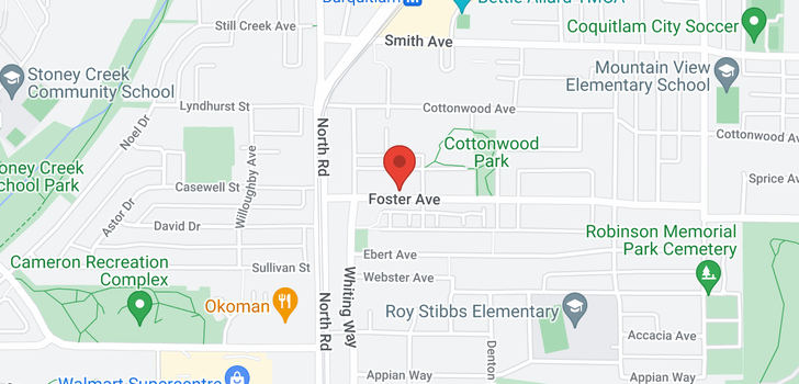 map of 2708 525 FOSTER AVENUE